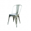 Silver Tolix Industrial Chair