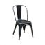 Black Weathered Finish Tolix Chair