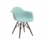 Eames Eiffel Surfing Turquoise Arm Chair
