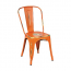 Rusted Orange Finish Tolix Chair