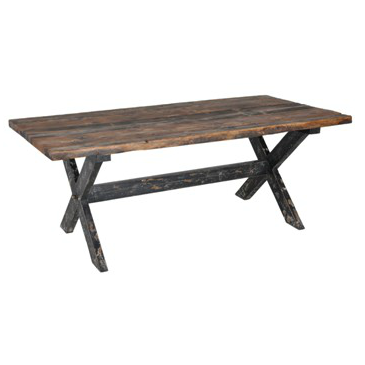 Rustic Reclaimed Solid Wood Table