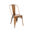 Custom Bronze Finish Tolix Chair