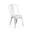 New White Weathered Finish Tolix Chair 33