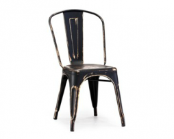 Black Gold Vintage Tolix Chair