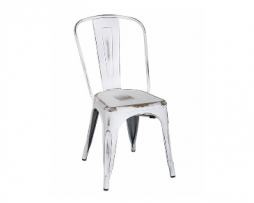 Antique Dream White Tolix Chair 3