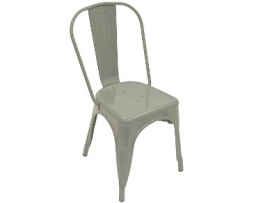 Battleship Grey Tolix Chair