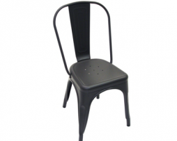 Dark Iron Matte Finish Tolix Chair