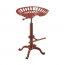 Rooster Red Tractor Seat Bar Stool