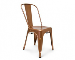  Solid Copper Finish Tolix Chair