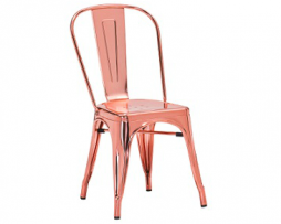 Rose Gold Custom Finish Tolix Chair